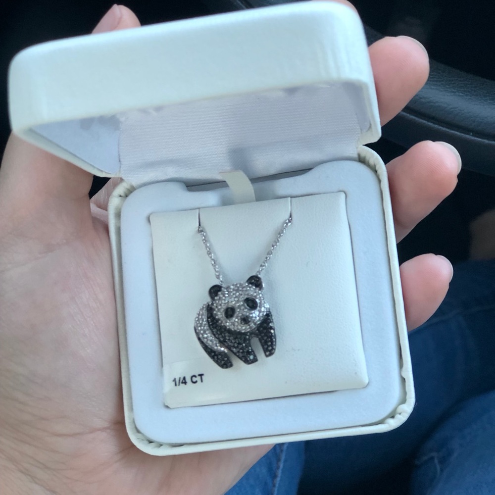 Panda Necklace 1/4 Carat